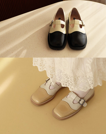 combi mary loafer (1cm/3cm) 인더소울